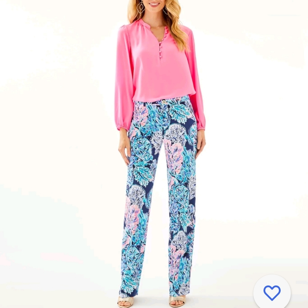 Lilly pulitzer size 6, Malorie High Rise Pan